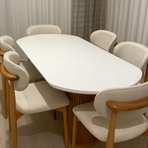 Masa Sandalye Takım ( Bohem Masa 6 Adet Polo Sandalye)